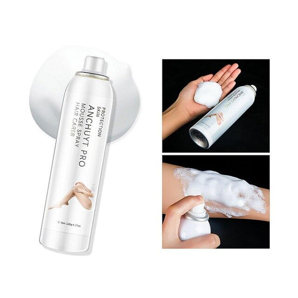 Hair removal foam cream mousse spray body hair removal Convenient not irritating bikini no harm no pain spray