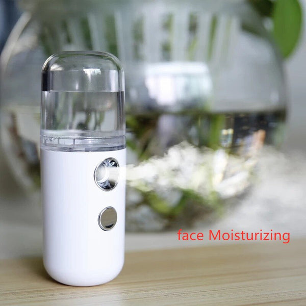 Portable Mini Cold Spray Apparatus Women Outdoor Party Nano Spray Hydrating Apparatus Face Beauty Humidifier
