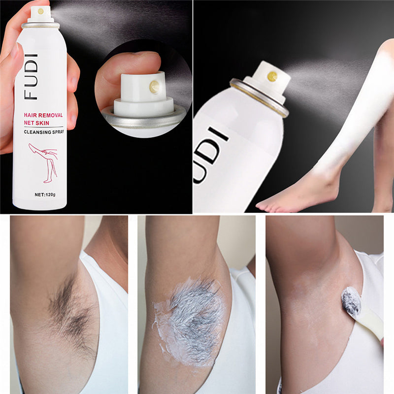 120g Hair Removal Spray Super Natural Painless Permanent Depilatory Cream Soft Skin Profissional No Pain Hair Removal Cream