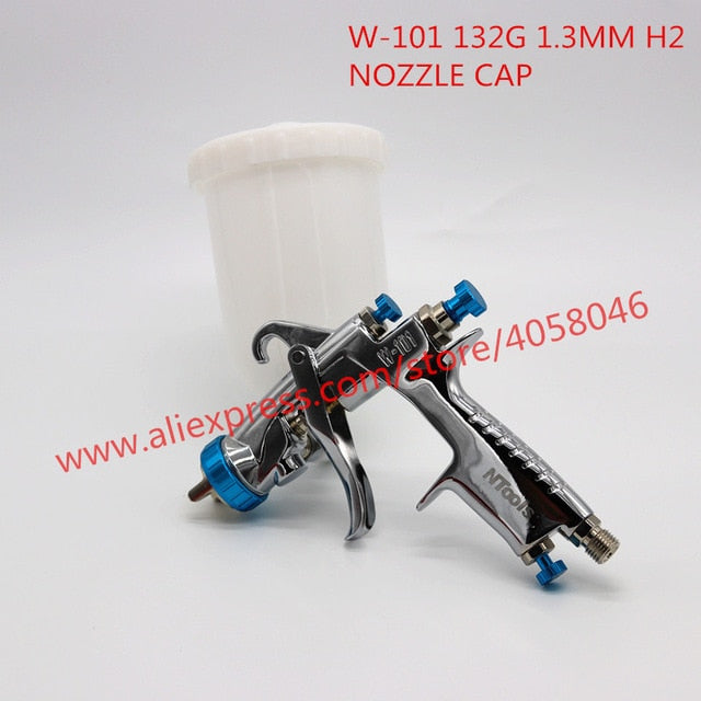 Japan W-101 spray gun HVLP manual paint gun gravity  / 1.0 / 1.3 / 1.5 / 1.8mm 400ml furniture automatic painting, car paining
