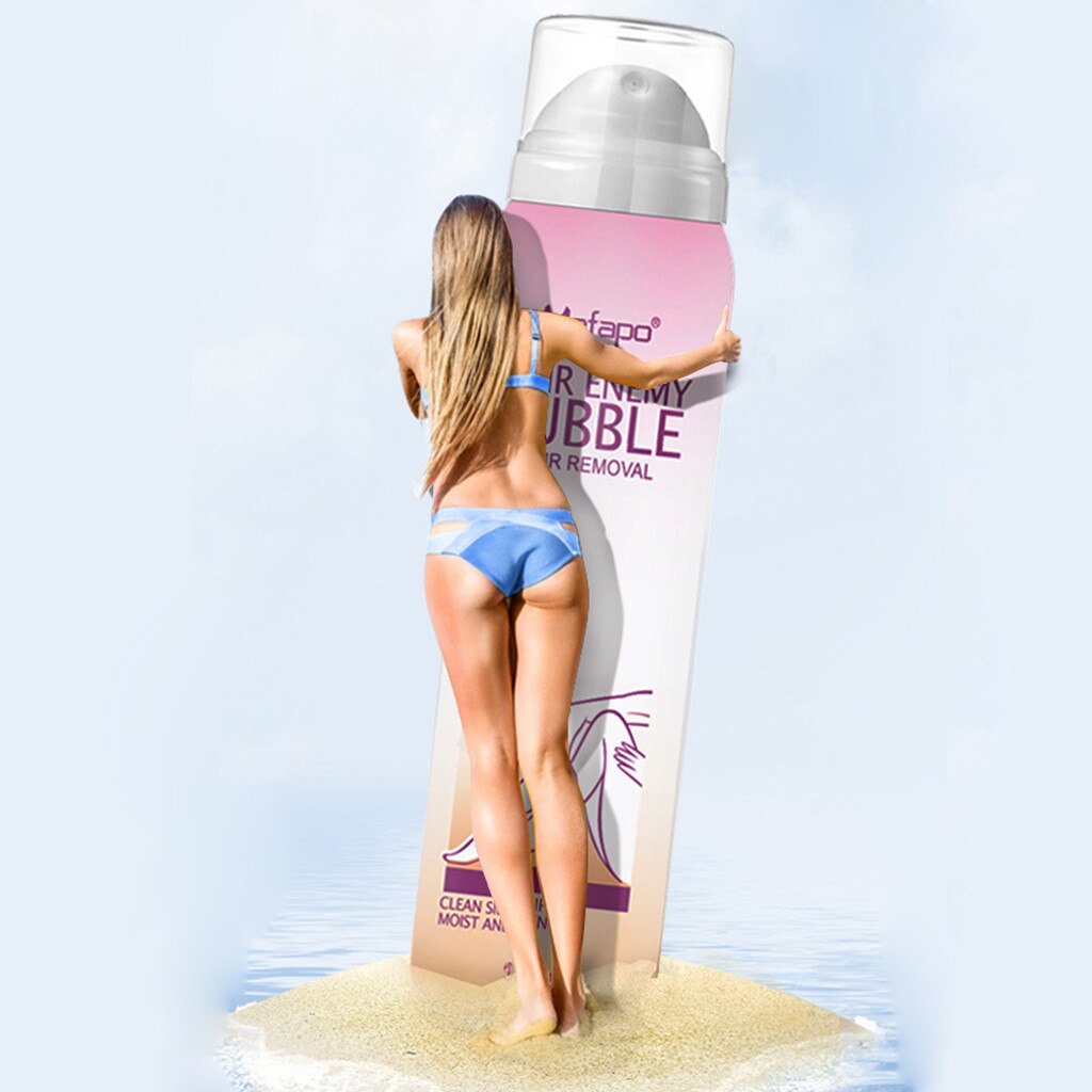 2019 New Fashion No Damage No Pain Anti allergic Mousse Spray Foam Mousse Creams Depilatories 3pc Drop Shipping
